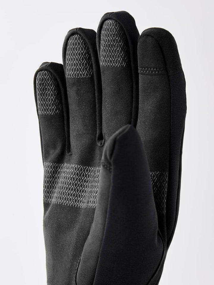Hestra C-Zone Wasserfeste Winterhandschuhe für kaltes Wetter 7 dark grey, 7 dark grey