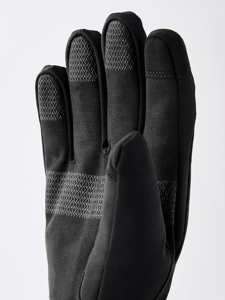 Hestra C-Zone Wasserfeste Winterhandschuhe für kaltes Wetter 8 grau dunkel, 8 grau dunkel