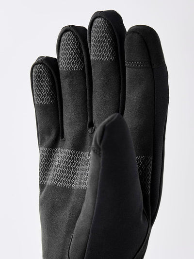 Hestra C-Zone Wasserfeste Winterhandschuhe für kaltes Wetter 8 grau dunkel, 8 grau dunkel