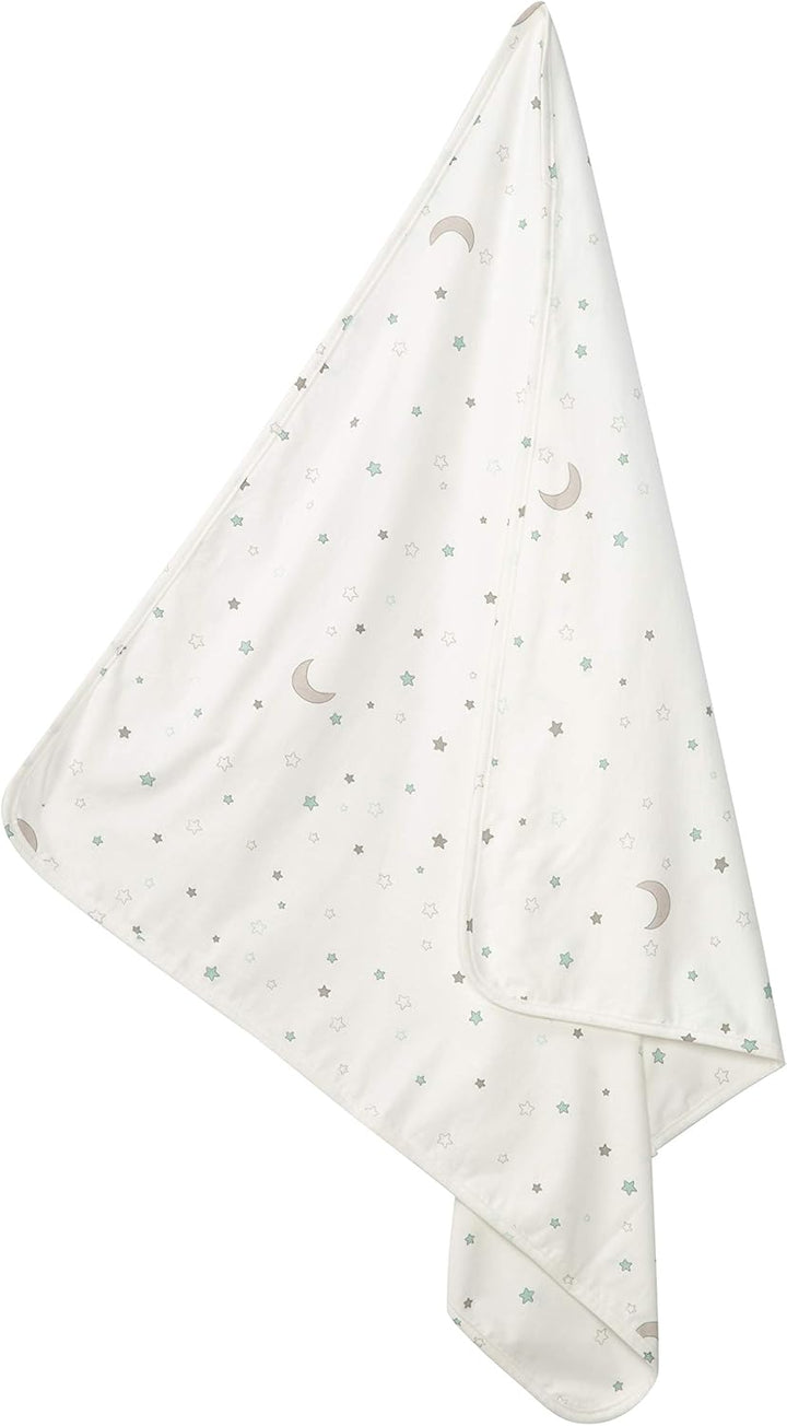 roba Babydecke Sternenzauber - 80 x 80 cm - Jerseydecke aus Baumwolle für Mädchen & Jungen - Kinderw