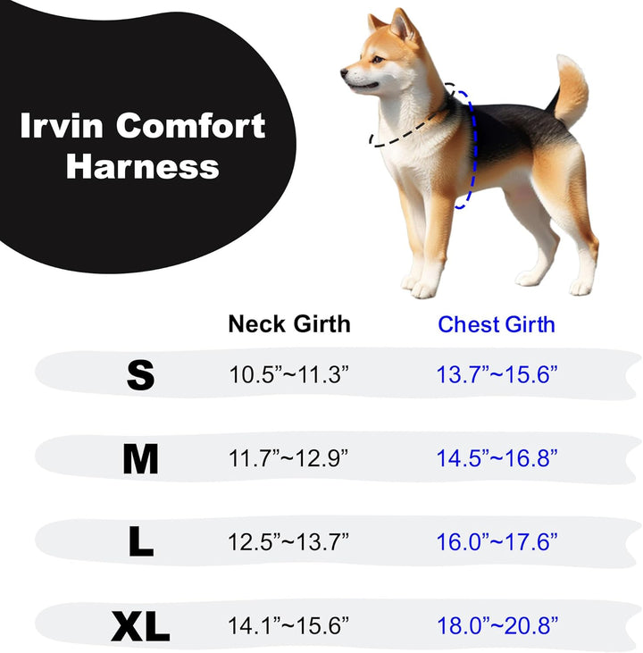 Puppia Irvin Komfort-Hundegeschirr, Warm, Winter, Rautenmuster, Verstellbarer Hals und Brust für kle