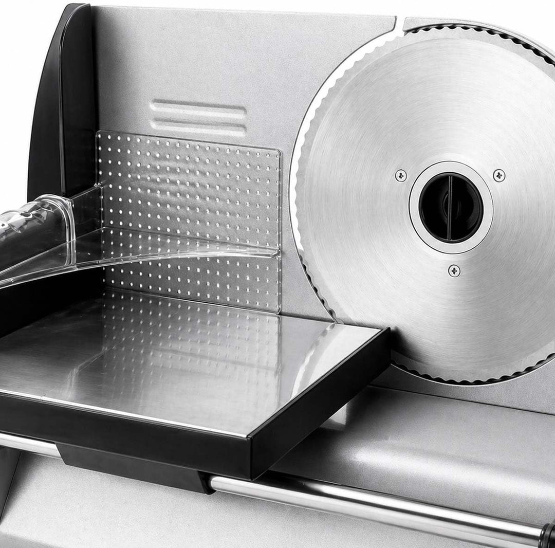 LACOR Home Elektrische Fleischschneidemaschine, Silber