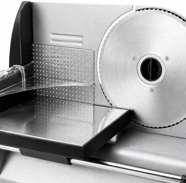LACOR Home Elektrische Fleischschneidemaschine, Silber