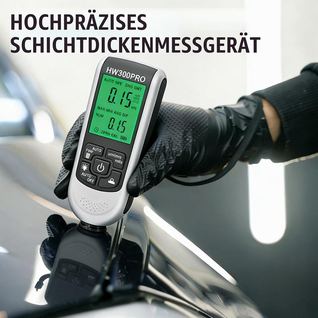 Digitales Schichtdickenmessgerät: Schichtdickenmessgerät mit LCD-Display und Tragbarem Seil, Ultrapr