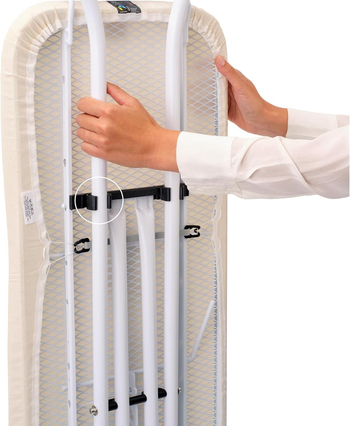 Brabantia - Bügelbrett C PerfectFlow - für Dampferzeuger - XL-Dampfbügeltisch Innovativem, dreilagig