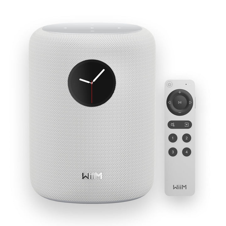 WiiM Sound Smart Speaker mit 1,8″ Touch-Display, Hi-Res 24 Bit/192 kHz, AI RoomFit™ Raumkorrektur, 1