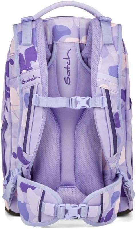 Satch Pack Pencil Slider Edition Schulrucksack Set 3tlg. inkl. Sporttasche (Lilac Blossom), Lilac Bl