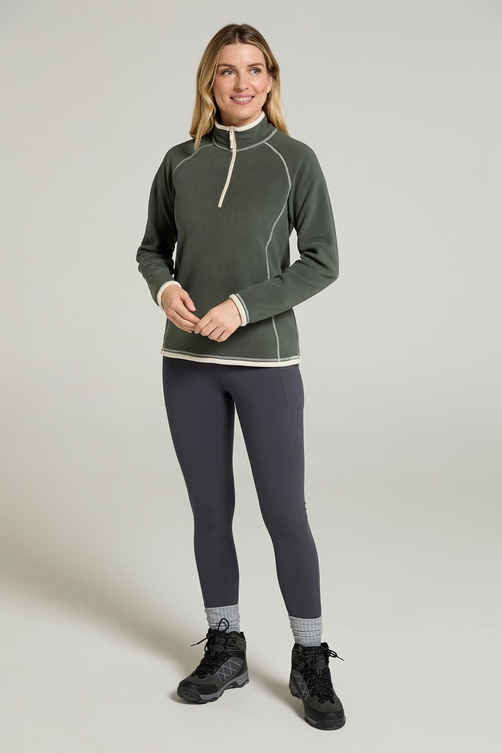 Mountain Warehouse Montana Fleecejacke für Damen aus Microfleece - Atmungsaktiver Fleece-Pullover fü