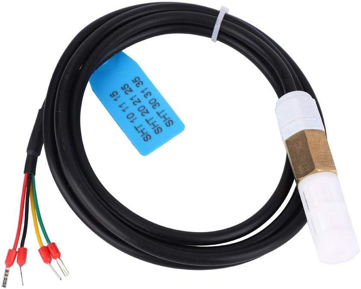 Temperatursensor, digitaler Temperaturfeuchtesensor Kupfer Kunststoffgehäuse Hohe Genauigkeit für Bo