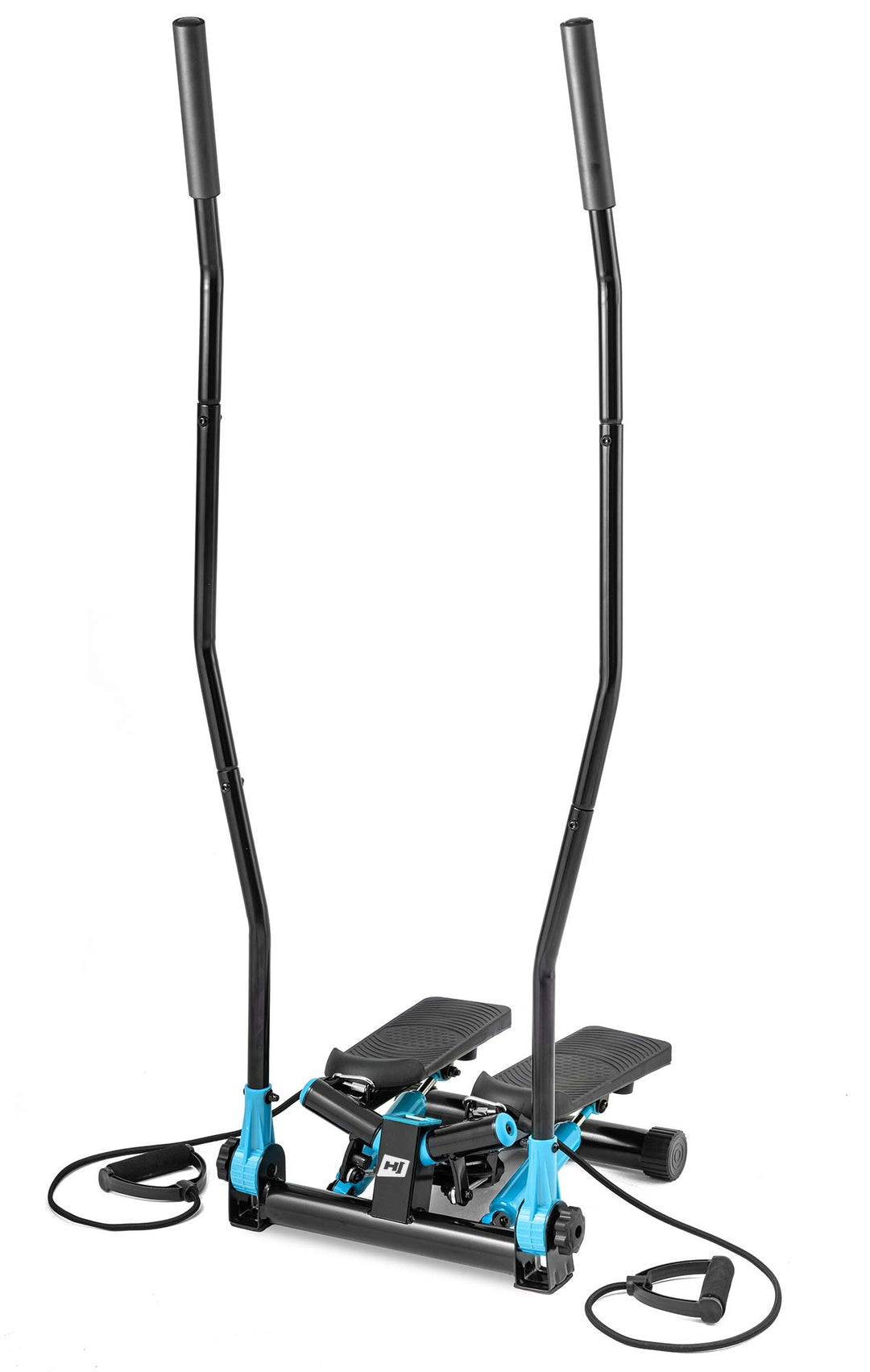 Hop-Sport Swing Stepper HS-45S Slim Up-Down-Side-Stepper für Zuhause - Ganzkörpertraining - inkl. Tr