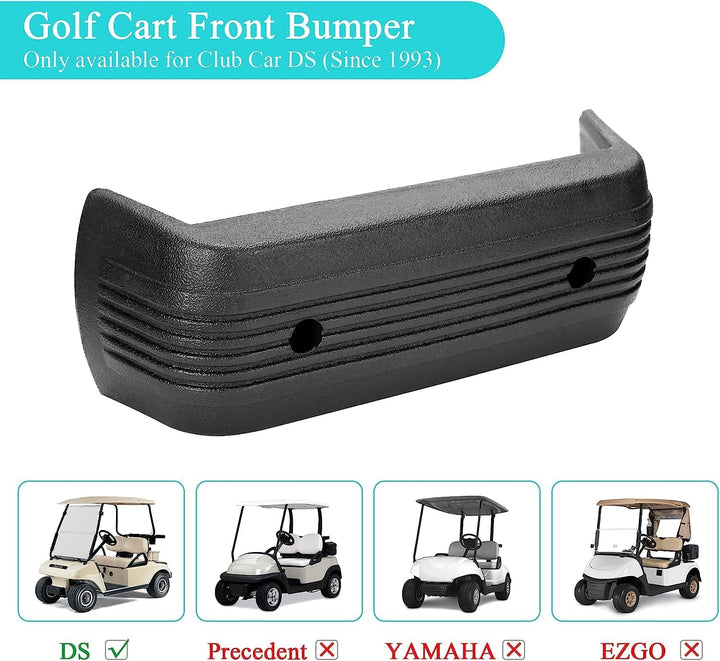 10L0L Golf Carts Frontstossstange für Club Car DS Golf Carts ab 1993 OEM# 1016868