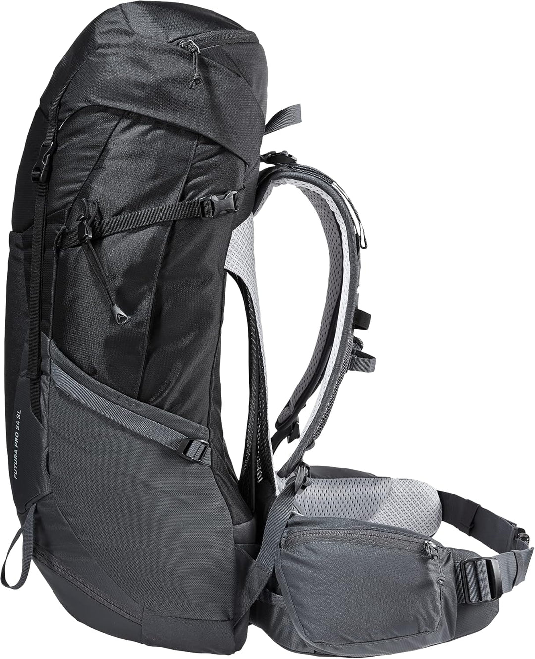 deuter Futura Pro 34 SL Damen Wanderrucksack 34 Lang Black-graphite, 34 Lang Black-graphite