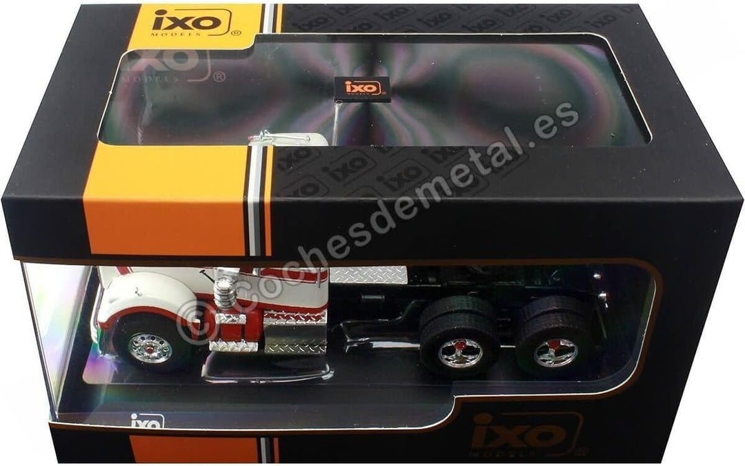 Ixo White Western Star 4864 Zugmaschine 1970 weiss rot Modellauto 1:43 Models