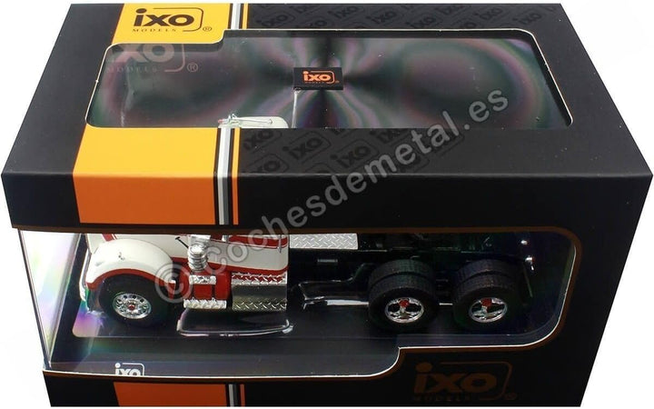 Ixo White Western Star 4864 Zugmaschine 1970 weiss rot Modellauto 1:43 Models