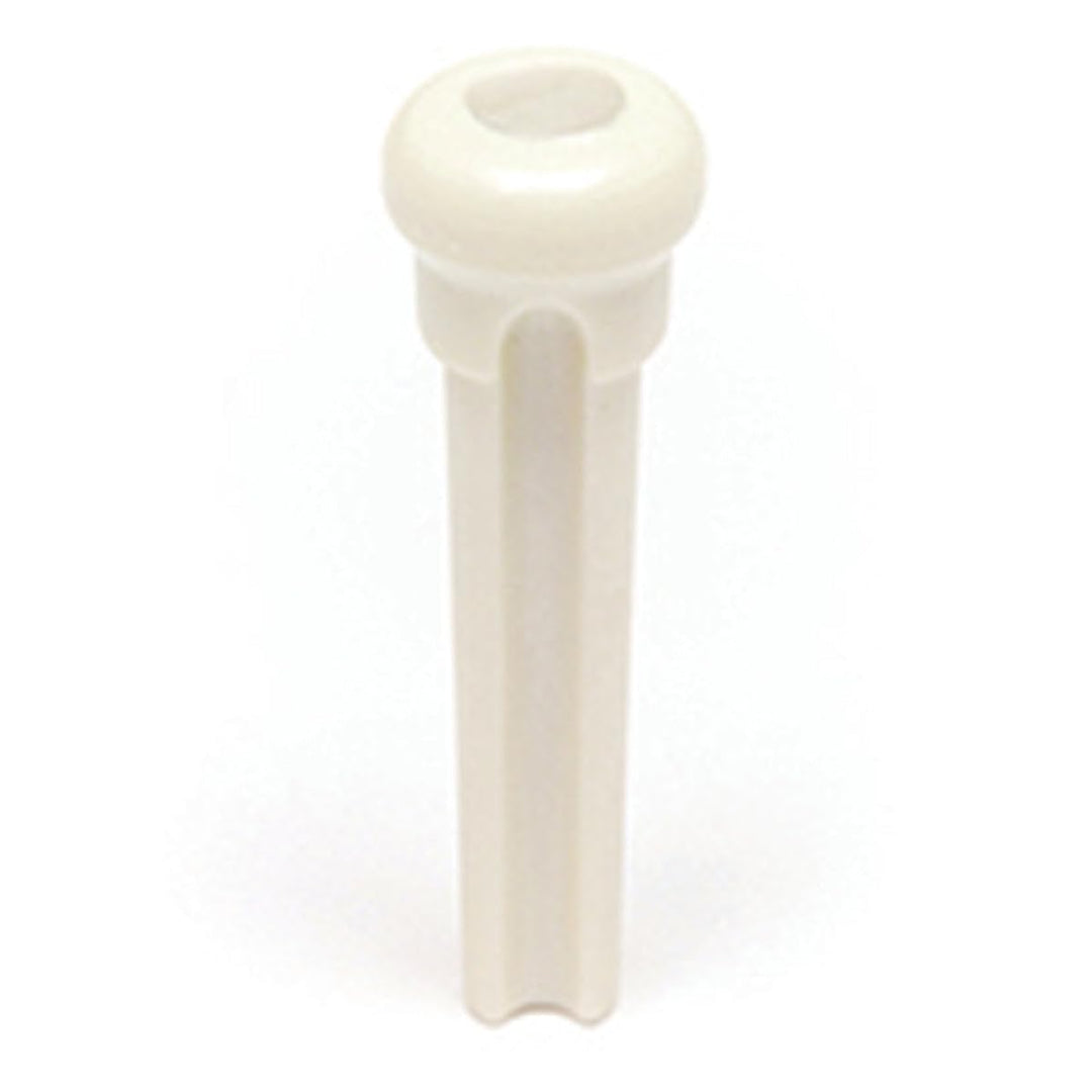 graph tech GT PP 1044 00 Tusq Bridge Pins mit Mother of Pearl (4 mm, 6-Stück) weiss Weiss mit Perlmu