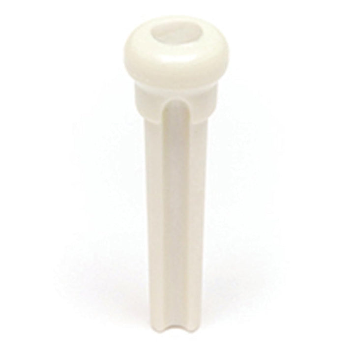 graph tech GT PP 1044 00 Tusq Bridge Pins mit Mother of Pearl (4 mm, 6-Stück) weiss Weiss mit Perlmu
