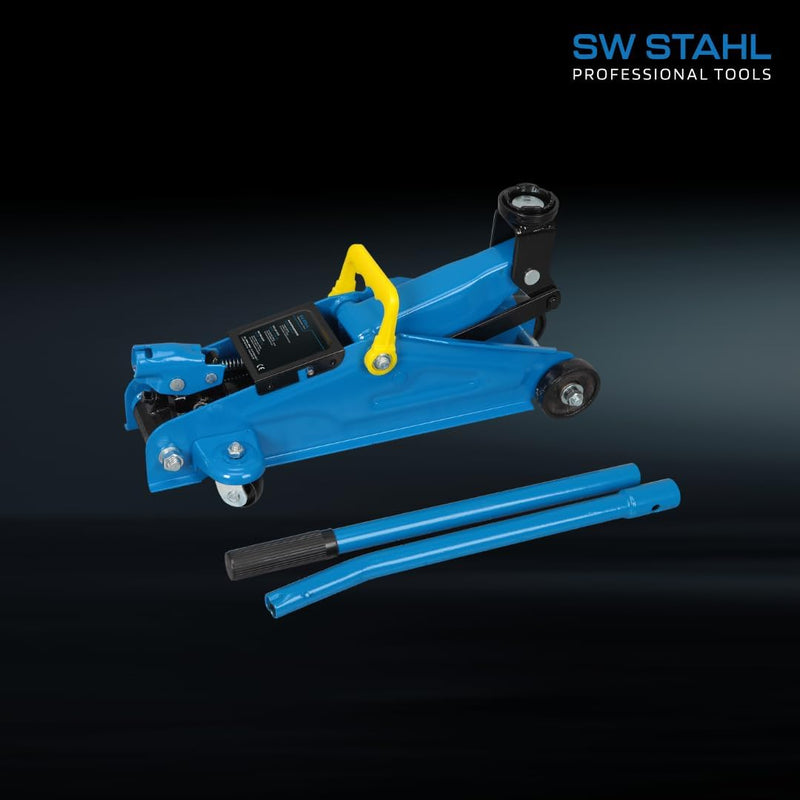 SW-Stahl 20700L Rangierwagenheber, 2 t I SW-Stahl 20602L Stempelwagenheber, 5 t I Wagenheber hydraul