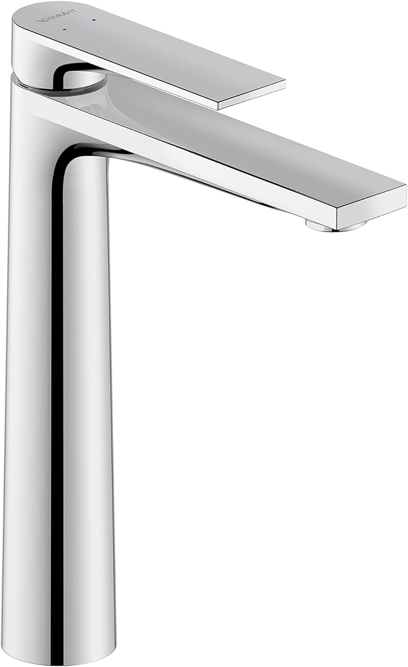 Duravit Tulum Waschtischarmatur, Grösse XL (Auslauf Höhe 222 mm), Wasserhahn Bad, Waschbecken Armatu