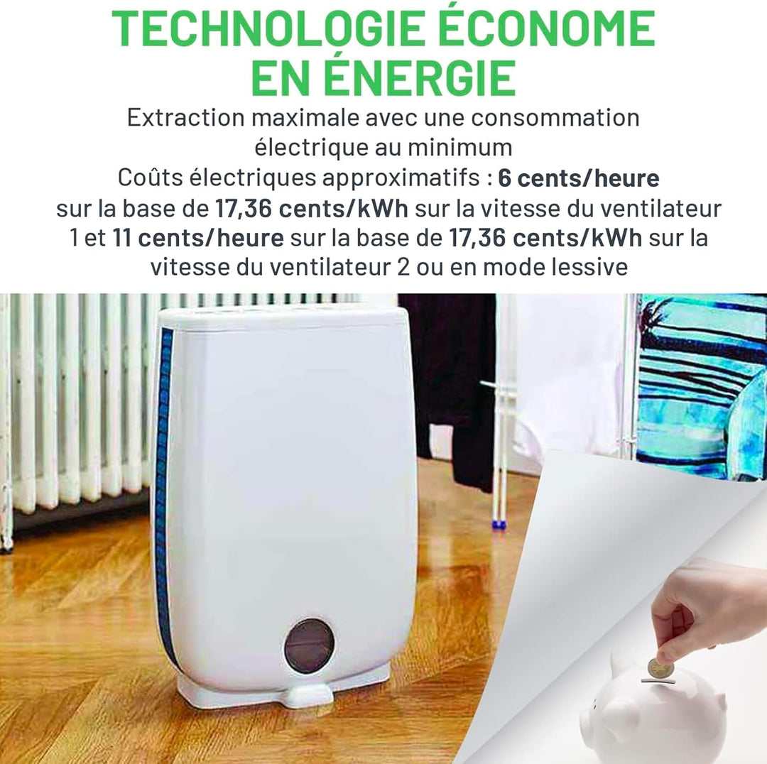 Meaco DD8L Luftentfeuchter, 660 W, 240 V, Weiss, 8L, DD8L