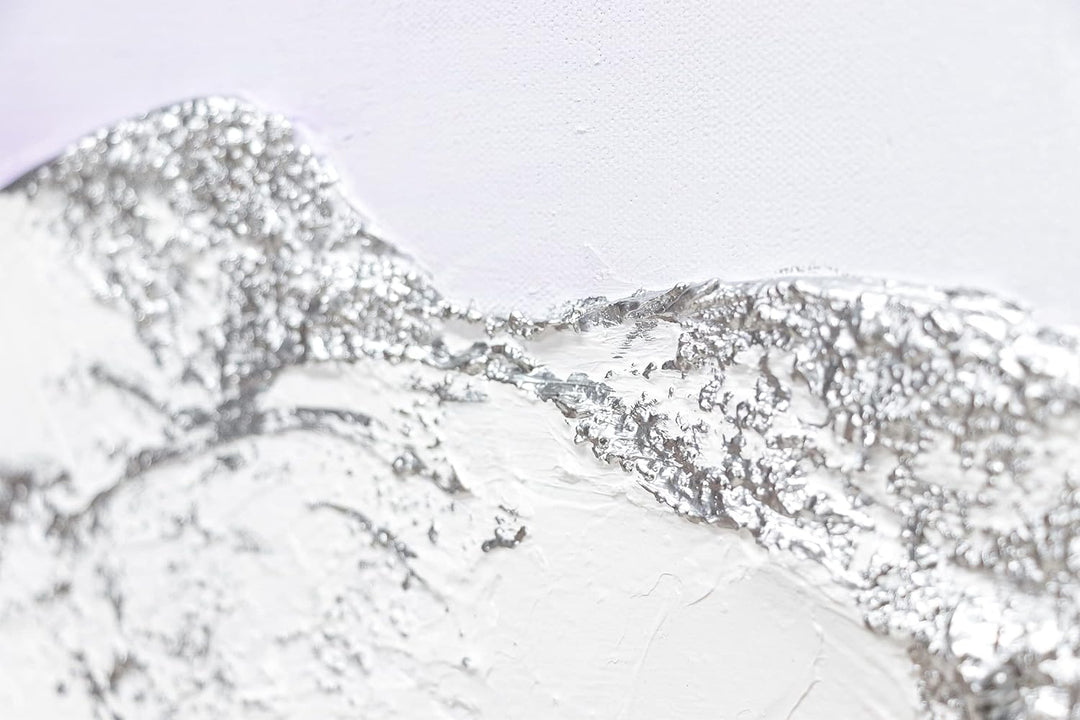 YS-Art Luxus Abstrakt Acryl Gemälde auf Leinwand Gelassenheit handgemalt Wandbilder Wohnzimmer moder