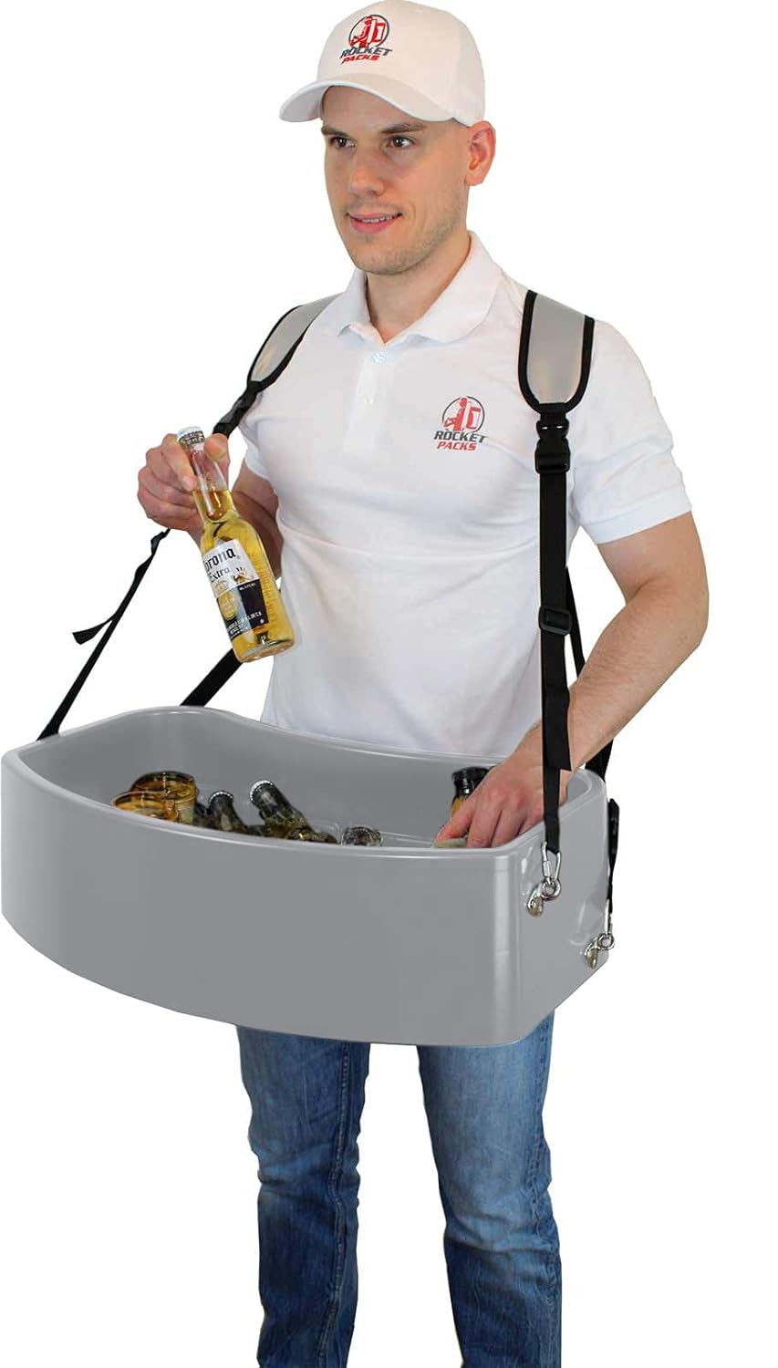 Vendor Bauchladen 28 Liter Verkaufs Bauchladen für Getränke Snacks Promotion Catering