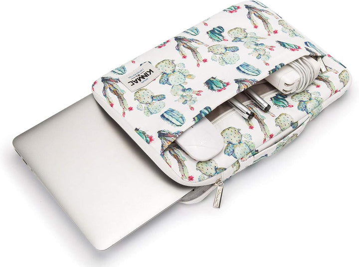 Kinmac Schutzhülle für Laptops mit 360-Grad-Schutz, wasserdicht, mit Griff Cacti 13.5 inch-14 inch c