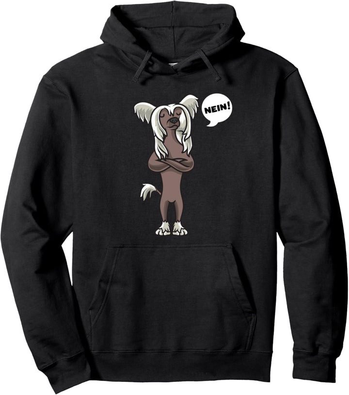 Sturer Chinesischer Schopfhund Hund Pullover Hoodie
