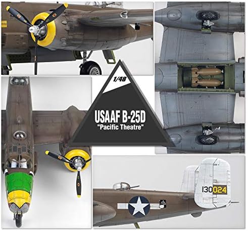 Academy ACA12328 Theatre 1:48-USAAF B-25D Pacific Theater, Verschieden