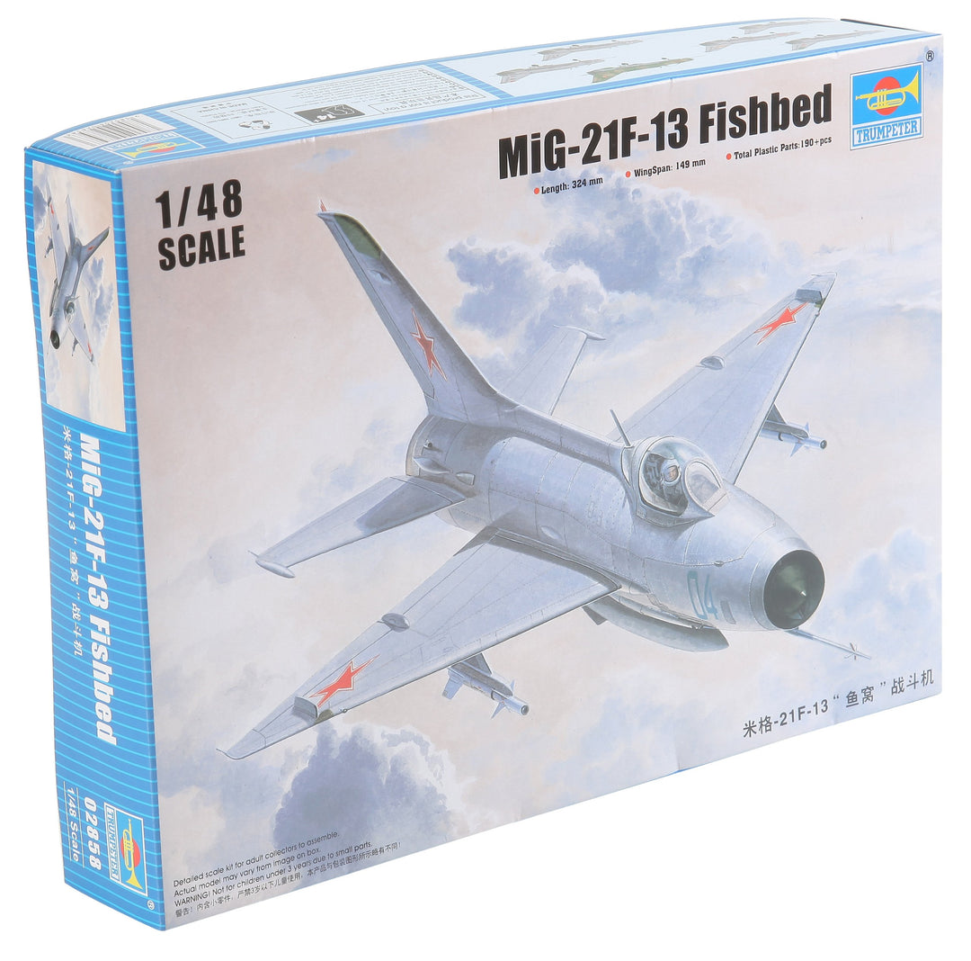 Trumpeter TSM-2858 2858 Modellbausatz MiG-21 F-13/J-7 Fighter