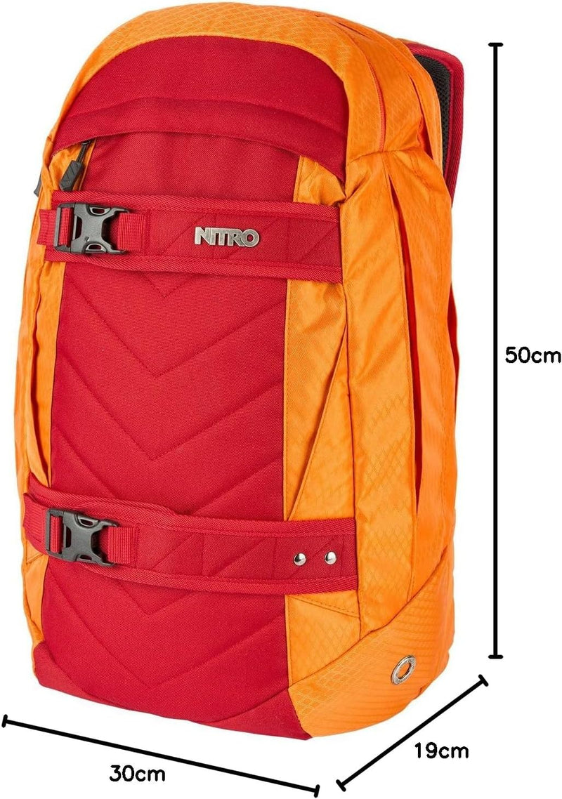 Nitro Aerial Rucksack, Multifunktionsrucksack, Schulrucksack, Daypack, Schoolbag, Sportrucksack, Ruc