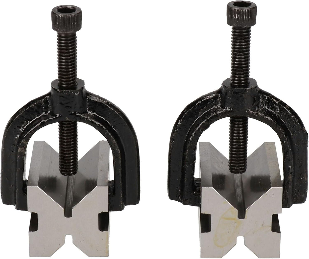 Präzision V-Block & Schelle 41mm Haltegriff Parallel Drehmaschinen Fräsen