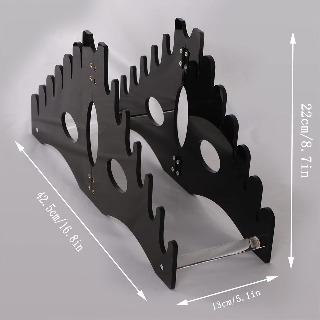 Hält 12 Taschenmesser Display Stand Messervitrine Sammlermesser Display Stand Messersammler Display