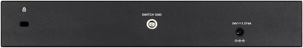 D-Link DGS-1210-08P/E Gigabit Smart Switch (8-Port, 2x SFP, 65W PoE-Budget) 10 Port|8x1G PoE(65W)|2x