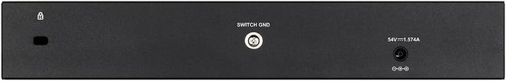 D-Link DGS-1210-08P/E Gigabit Smart Switch (8-Port, 2x SFP, 65W PoE-Budget) 10 Port|8x1G PoE(65W)|2x
