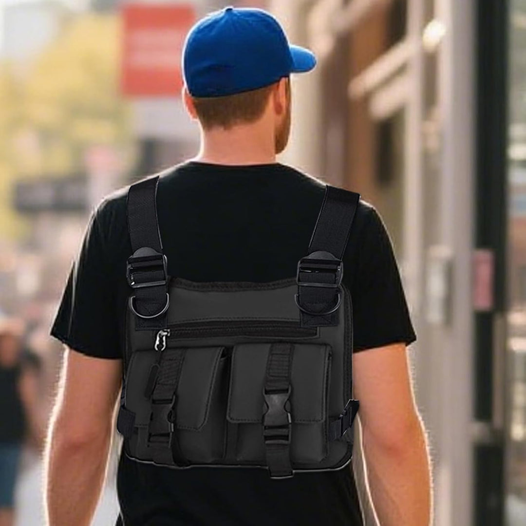 Gewichtsweste zum Spazierengehen, verstellbare leichte Brusttasche, Gepäck und Reiseausrüstung für F