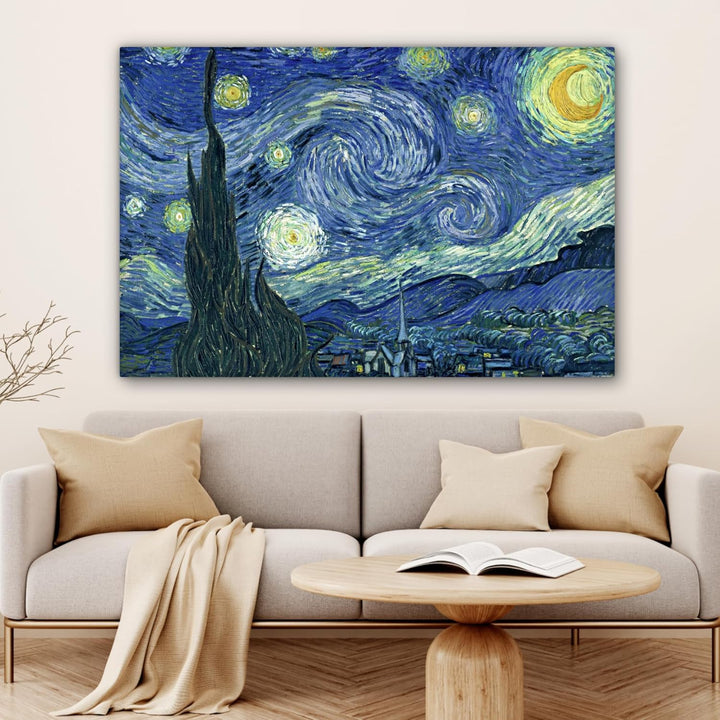 MuchoWow© Leinwandbild Gross 120x80 cm XXL Dekoration Wohnzimmer Bilder Aufhängen Wall Decoration Li