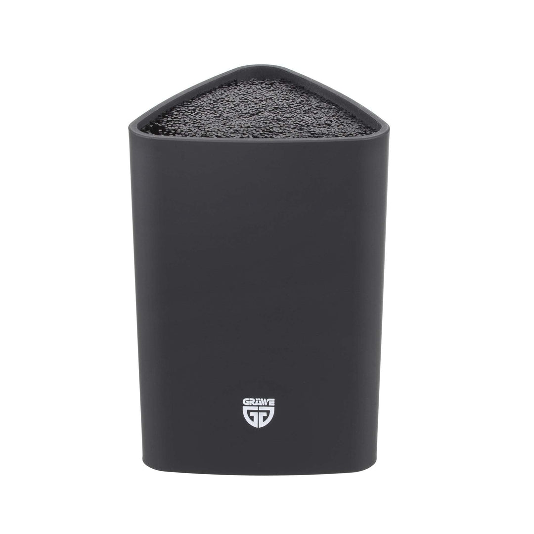 GRÄWE Messerblock universal klein Schwarz, Schwarz