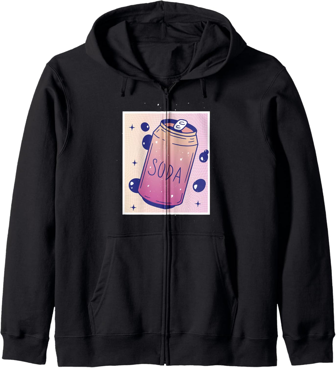 Soda Vaporwave Getränkedose Limonade Dose Trinken Kapuzenjacke