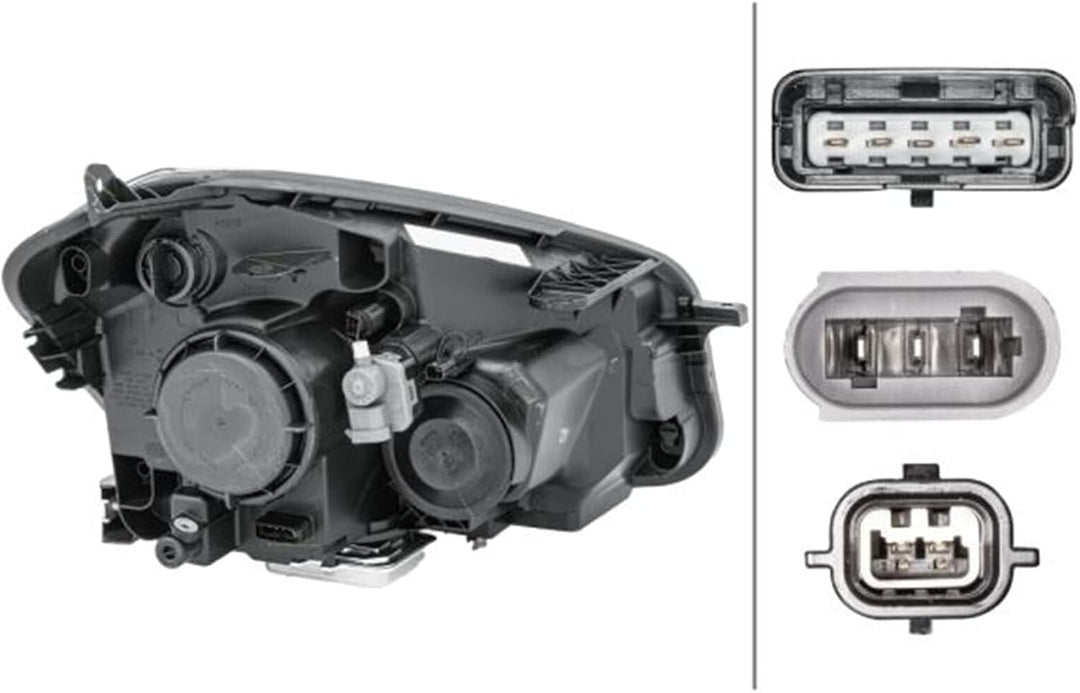 HELLA 1EL 010 335-251 Xenon-Hauptscheinwerfer - links - für u.a. Nissan Qashqai I (J10, NJ10, JJ10E)
