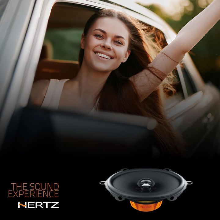 Hertz DCX 570.3 - 13x18cm / 5x7" Auto 2-Wege Koax Lautsprecher / Boxen - 60 Watt RMS / 120 Watt Max