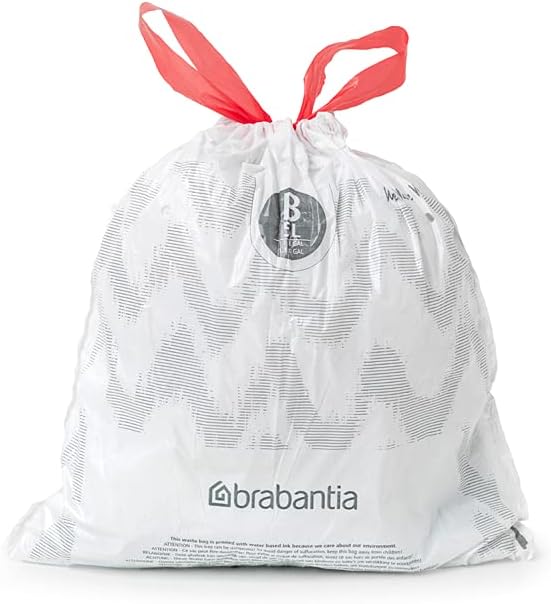 Brabantia Müllbeutel PerfectFit Spenderpackung (Code B/5 Liter) 200 Müllbeutel 1 stück (3er Pack), 1