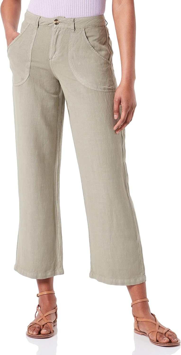 Timezone Damen Loose RiaTZ Cropped 27W Light Khaki, 27W Light Khaki