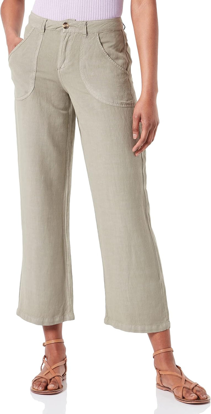 Timezone Damen Loose RiaTZ Cropped 27W Light Khaki, 27W Light Khaki