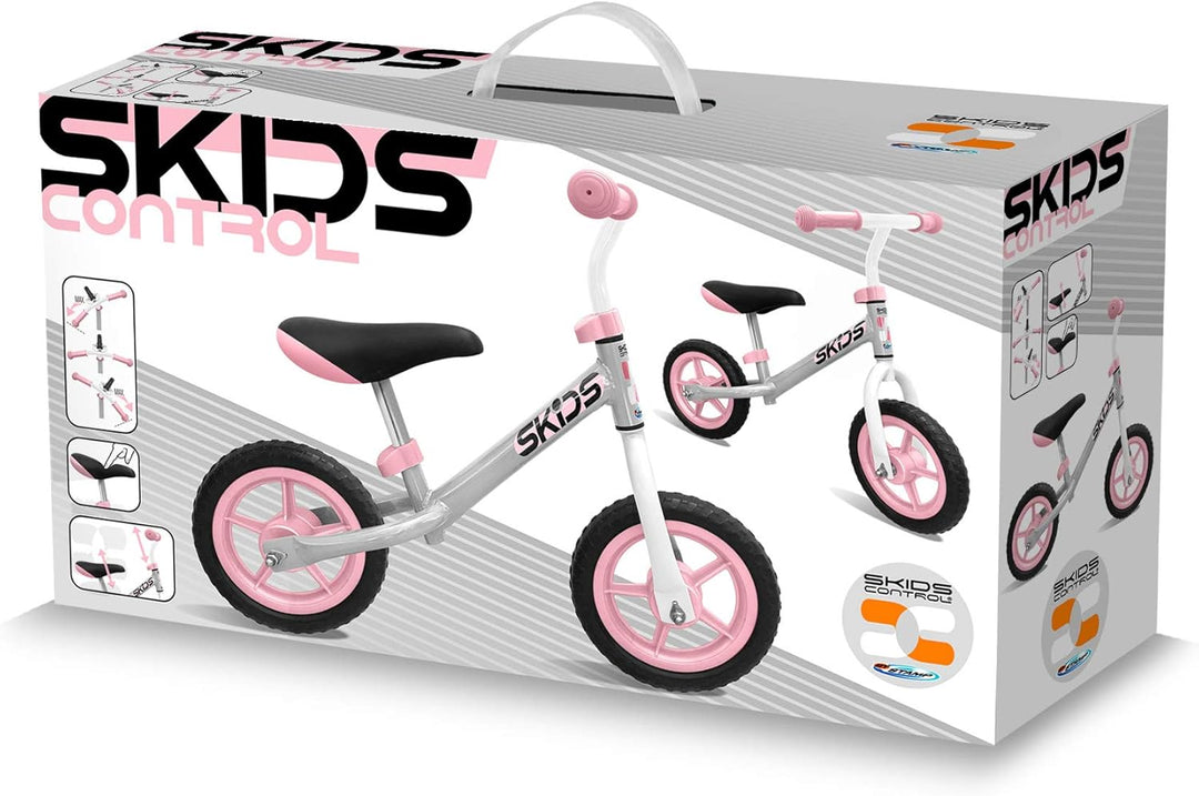 STAMP Running Bike SKIDS Control LAUFRAD SKIDS CONTROL Grau/Rosa, SKIDS CONTROL Grau/Rosa