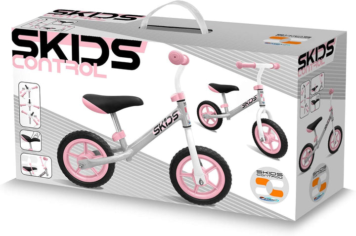 STAMP Running Bike SKIDS Control LAUFRAD SKIDS CONTROL Grau/Rosa, SKIDS CONTROL Grau/Rosa