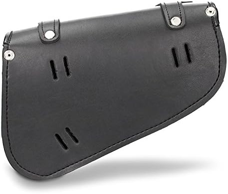 BS-Motoparts Satteltasche für Chopper/Custombike Iron Arizona Schwarz rechts CB40724