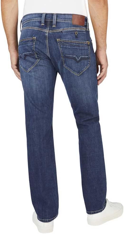 Pepe Jeans Herren Spike Straight Jeans 31W / 34L Blue (Denim-cs2), 31W / 34L Blue (Denim-cs2)
