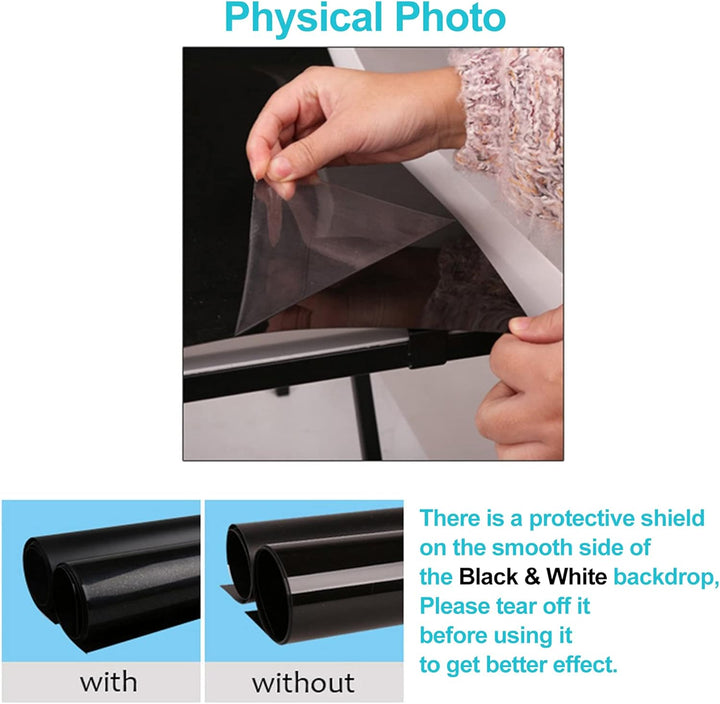 Selens PVC Hintergrund 120x200cm Wasserdicht Fotografie Hintergründe Matte Background für Fotostudio