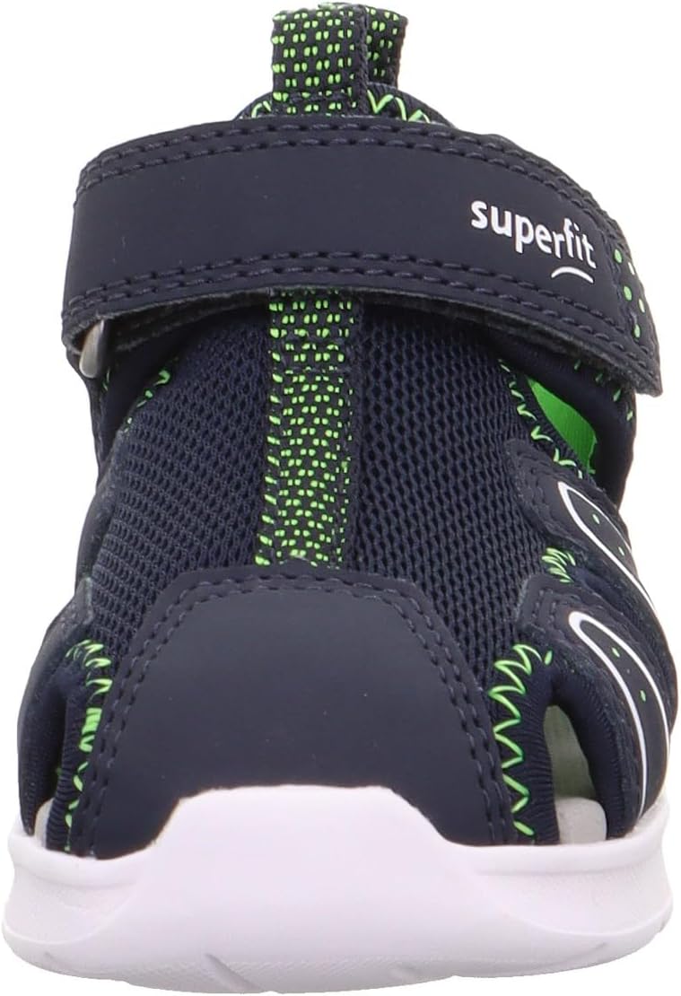Superfit Jungen Wave Sandale 19 EU Blau Hellgrün 8050, 19 EU Blau Hellgrün 8050