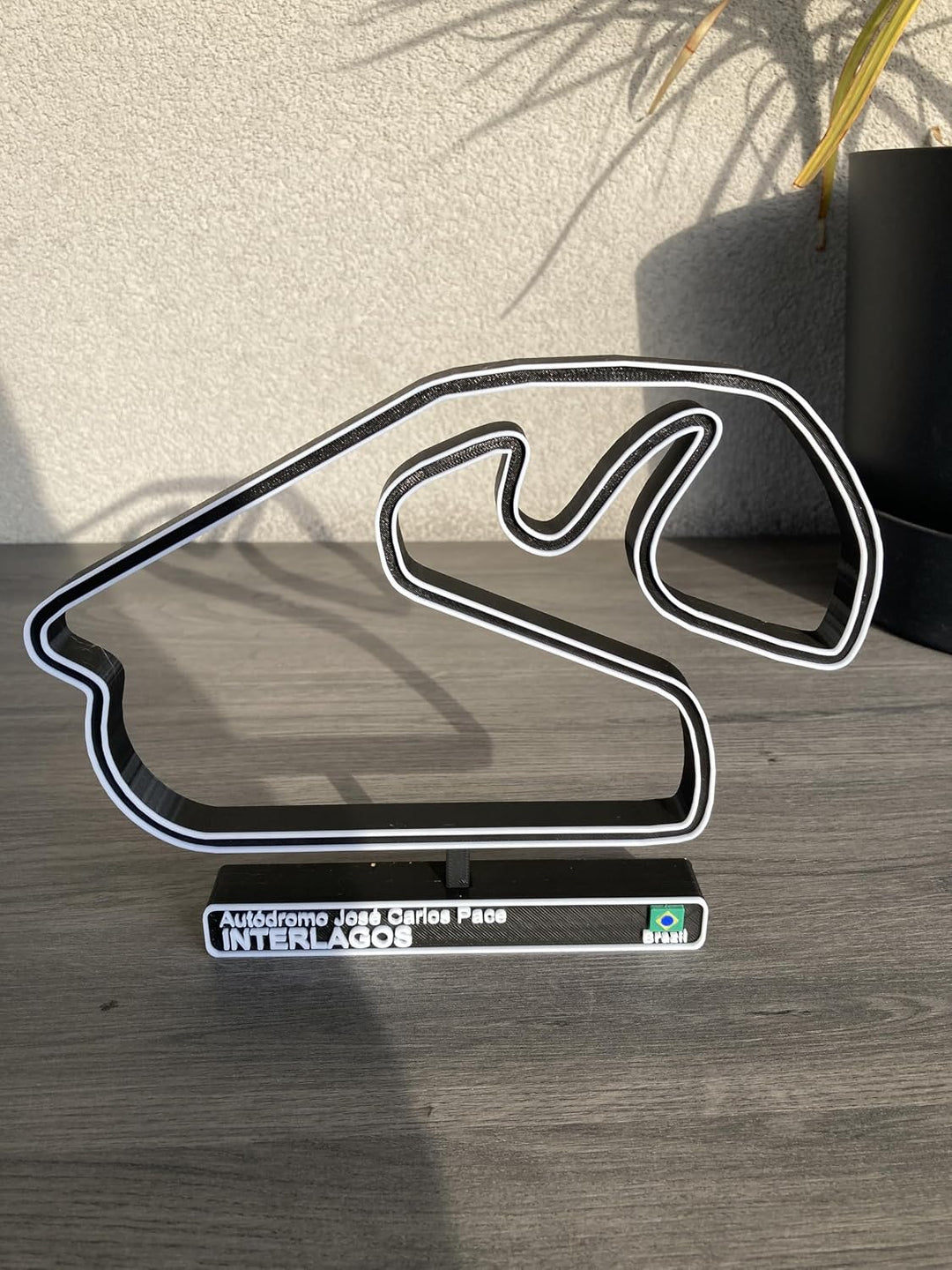 Interlagos Rennbahn, 3D-Rennbahn, Auto-Dekoration